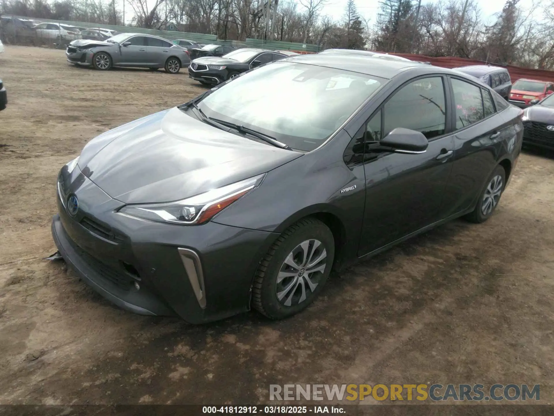 2 Photograph of a damaged car JTDL9RFU9K3009363 TOYOTA PRIUS 2019