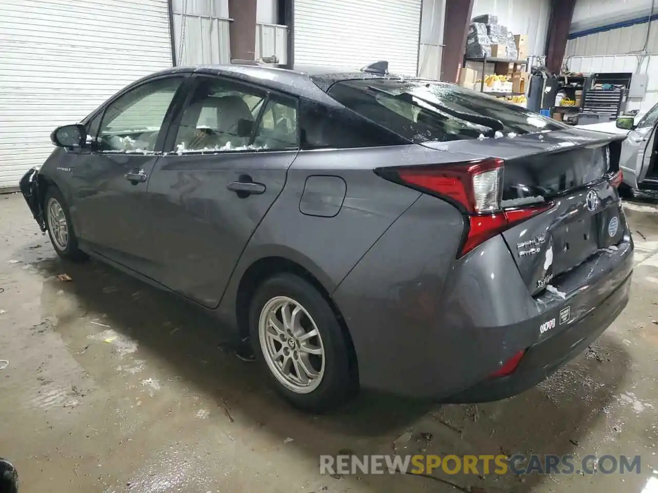 2 Photograph of a damaged car JTDL9RFU9K3011257 TOYOTA PRIUS 2019