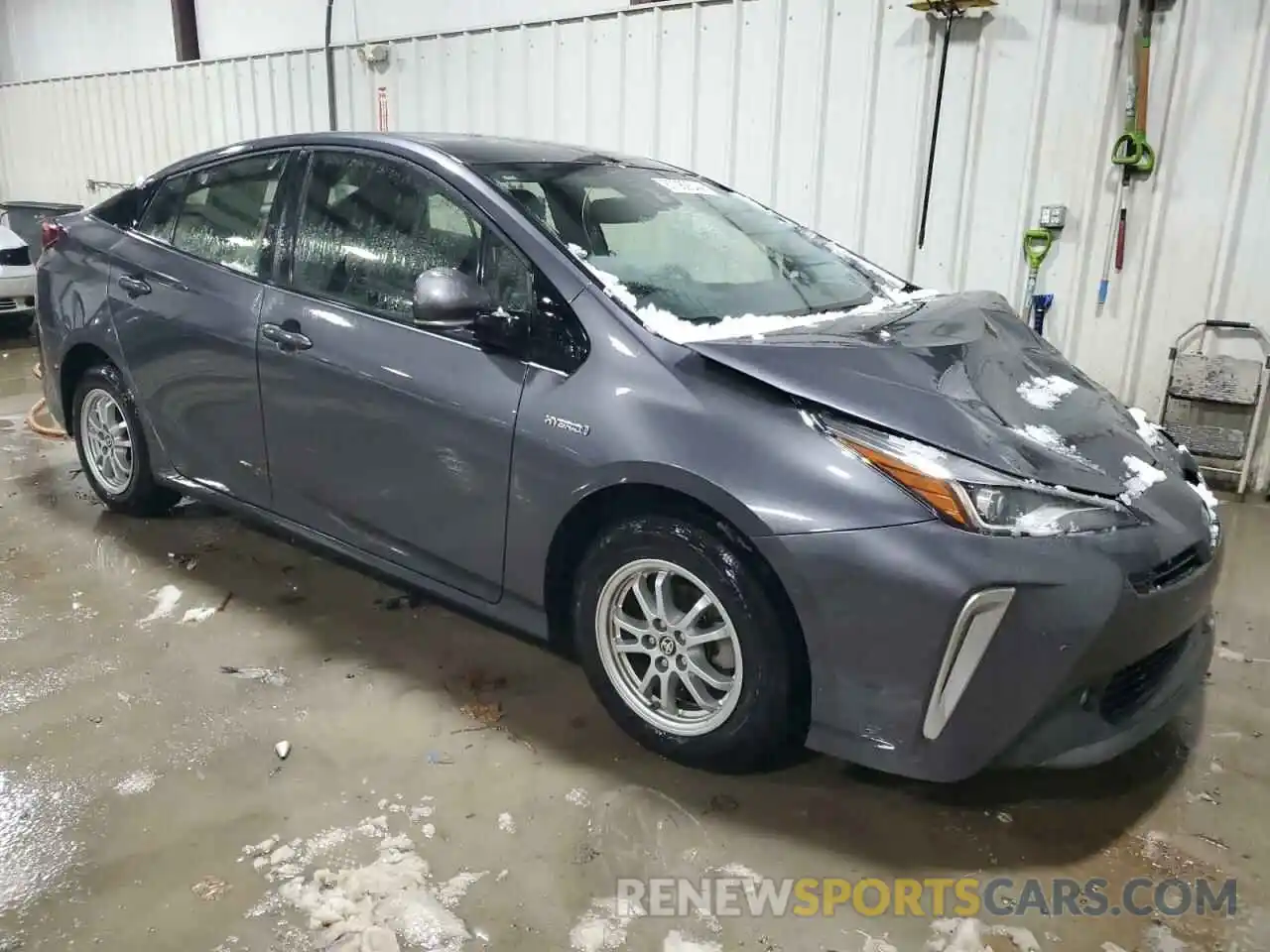 4 Photograph of a damaged car JTDL9RFU9K3011257 TOYOTA PRIUS 2019