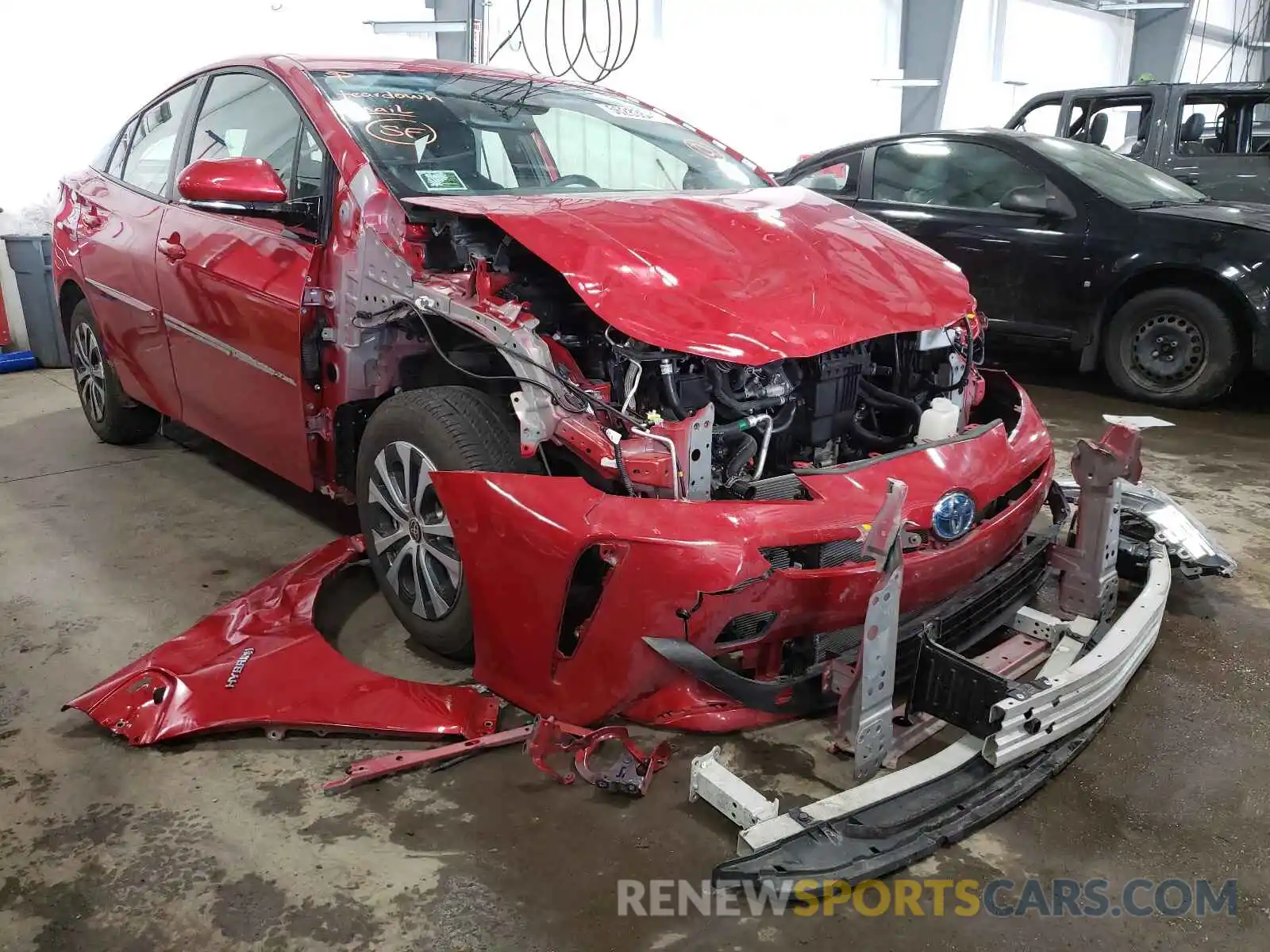 1 Photograph of a damaged car JTDL9RFU9K3011940 TOYOTA PRIUS 2019