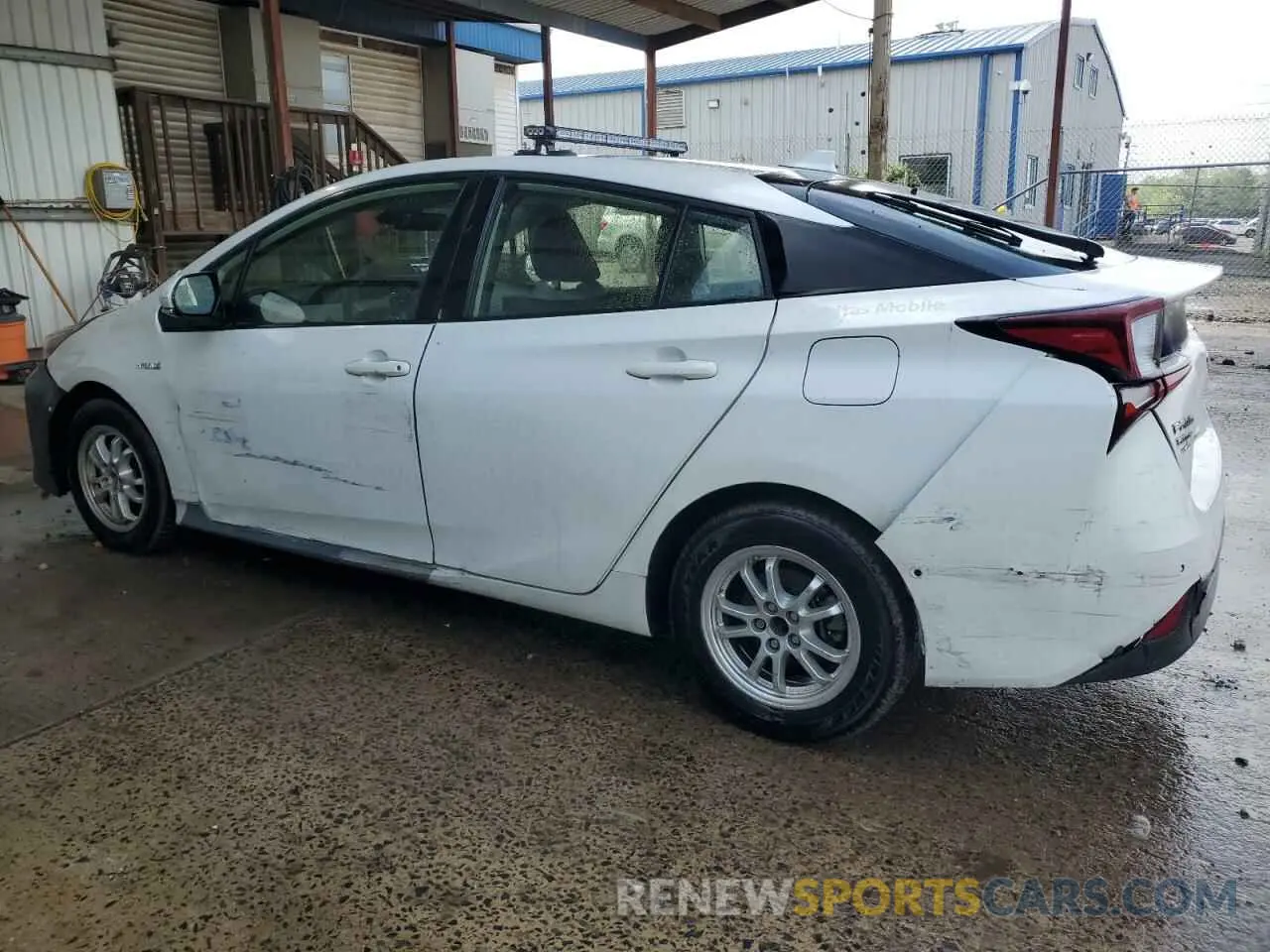 2 Photograph of a damaged car JTDL9RFUXK3004270 TOYOTA PRIUS 2019