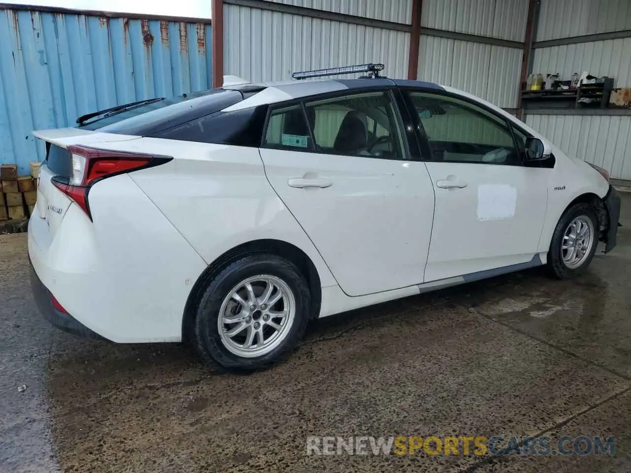 3 Photograph of a damaged car JTDL9RFUXK3004270 TOYOTA PRIUS 2019