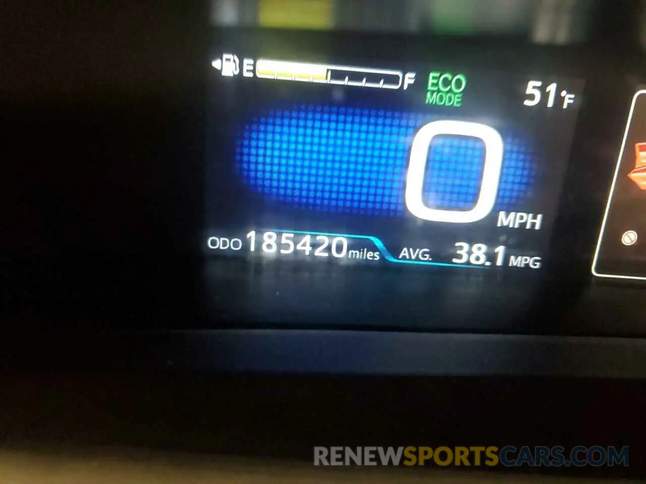 9 Photograph of a damaged car JTDL9RFUXK3004270 TOYOTA PRIUS 2019