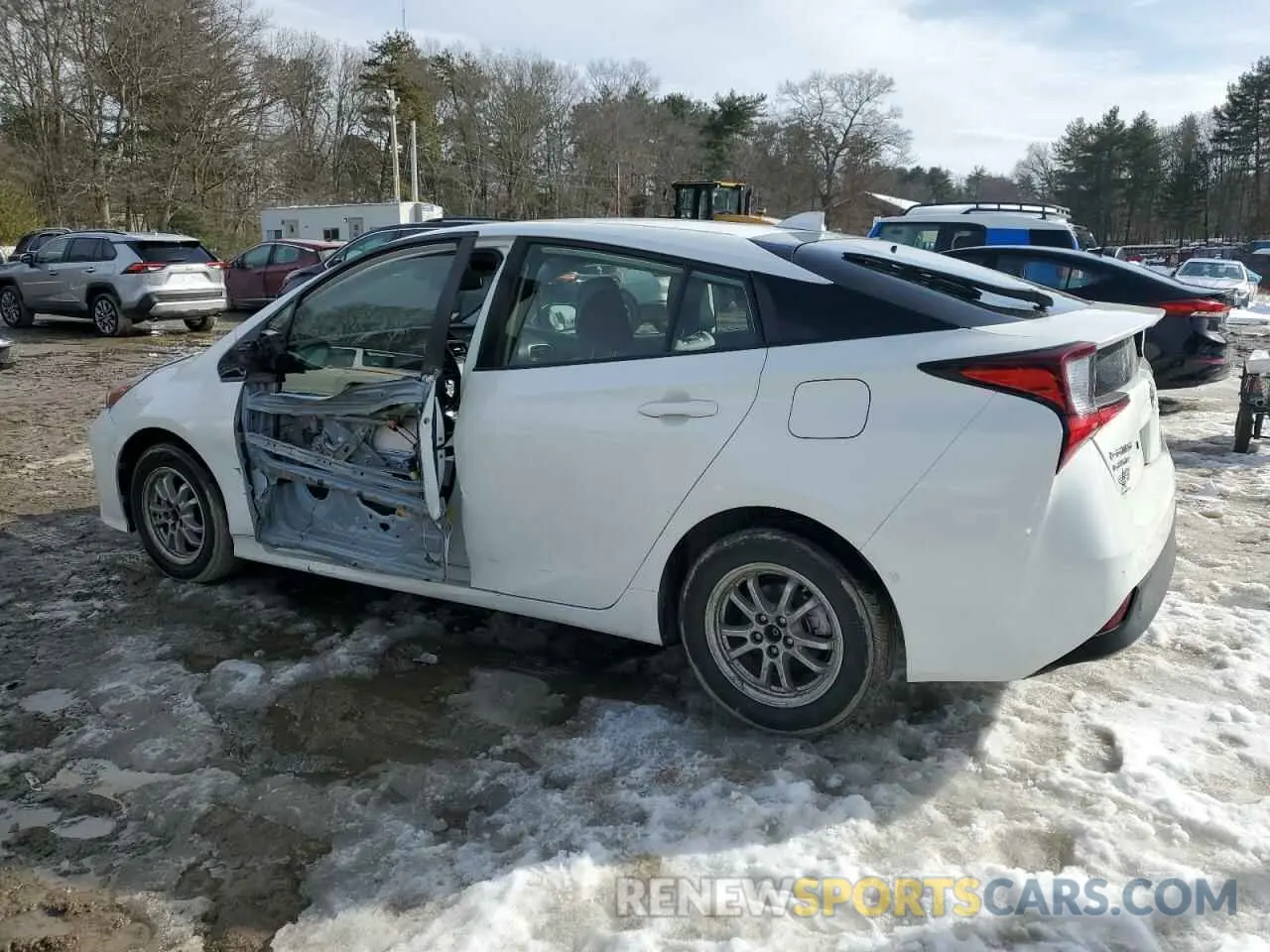 2 Photograph of a damaged car JTDL9RFUXK3006102 TOYOTA PRIUS 2019