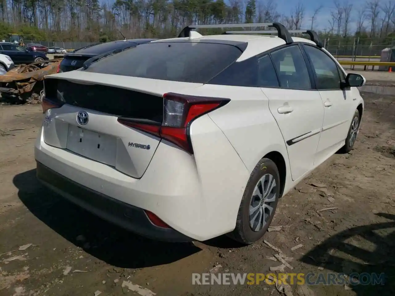 4 Photograph of a damaged car JTDL9RFUXK3006164 TOYOTA PRIUS 2019