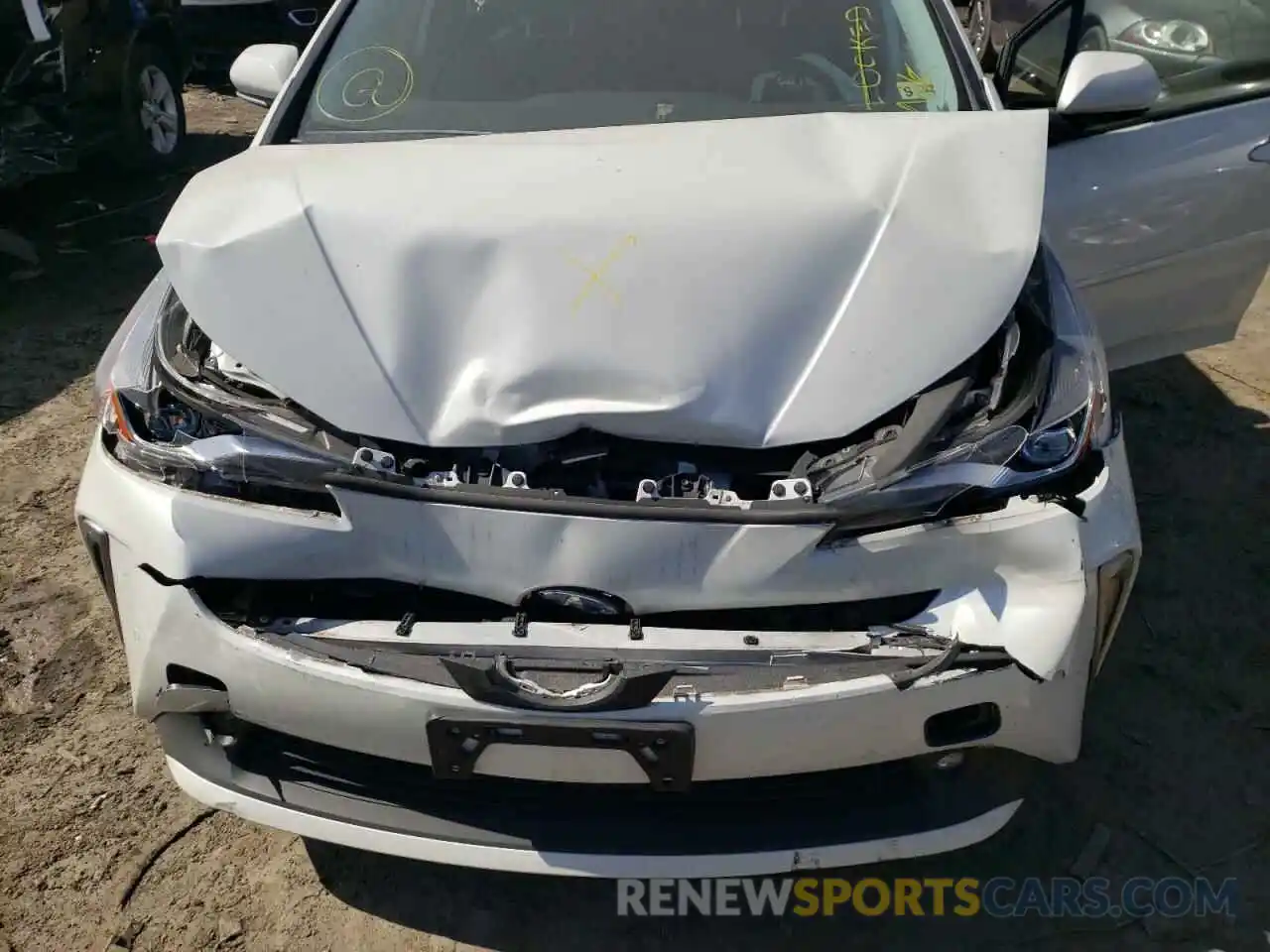 7 Photograph of a damaged car JTDL9RFUXK3006164 TOYOTA PRIUS 2019