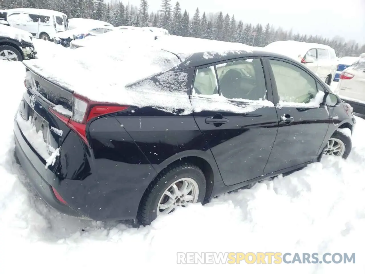 3 Photograph of a damaged car JTDL9RFUXK3009422 TOYOTA PRIUS 2019