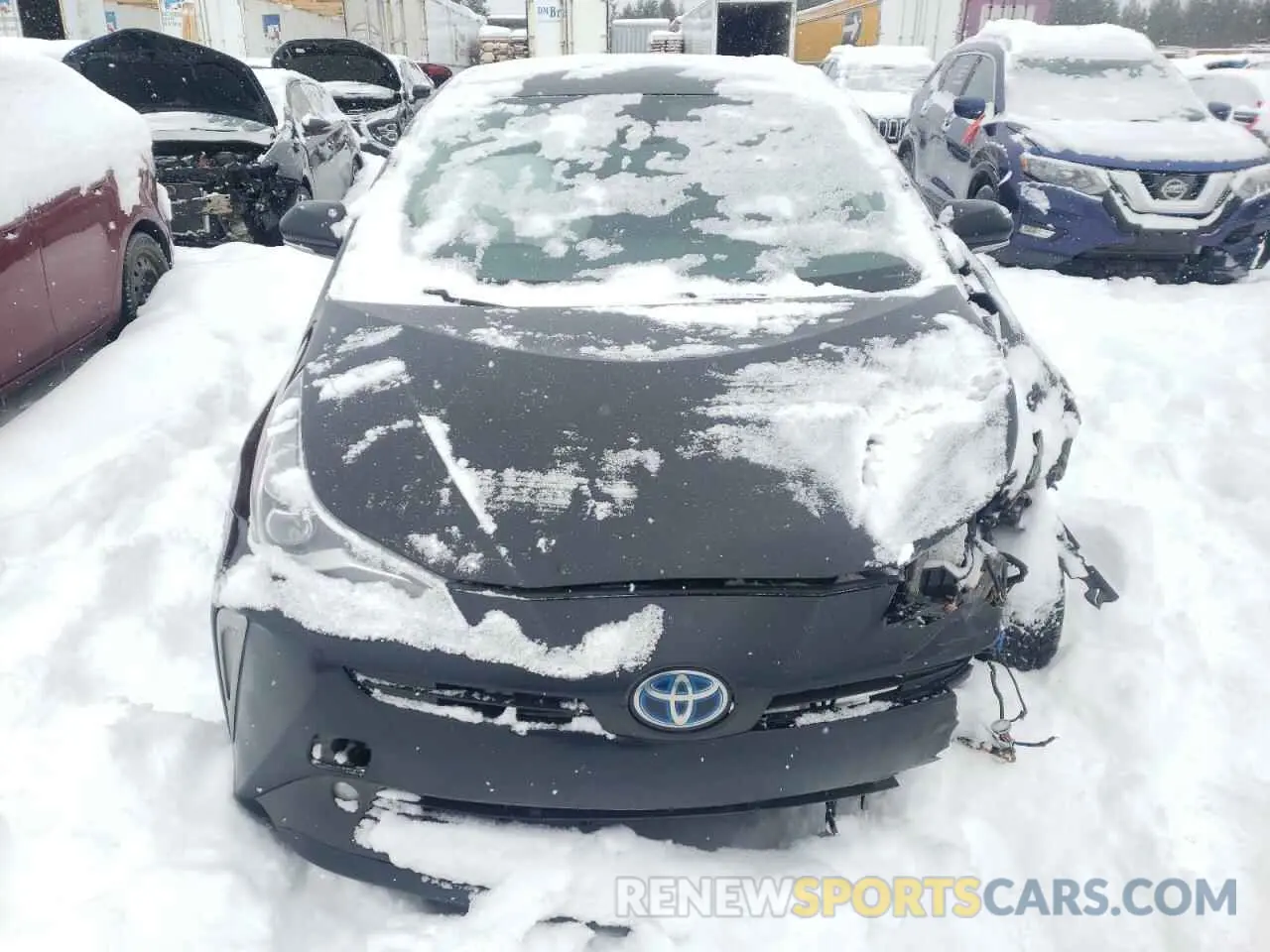 5 Photograph of a damaged car JTDL9RFUXK3009422 TOYOTA PRIUS 2019