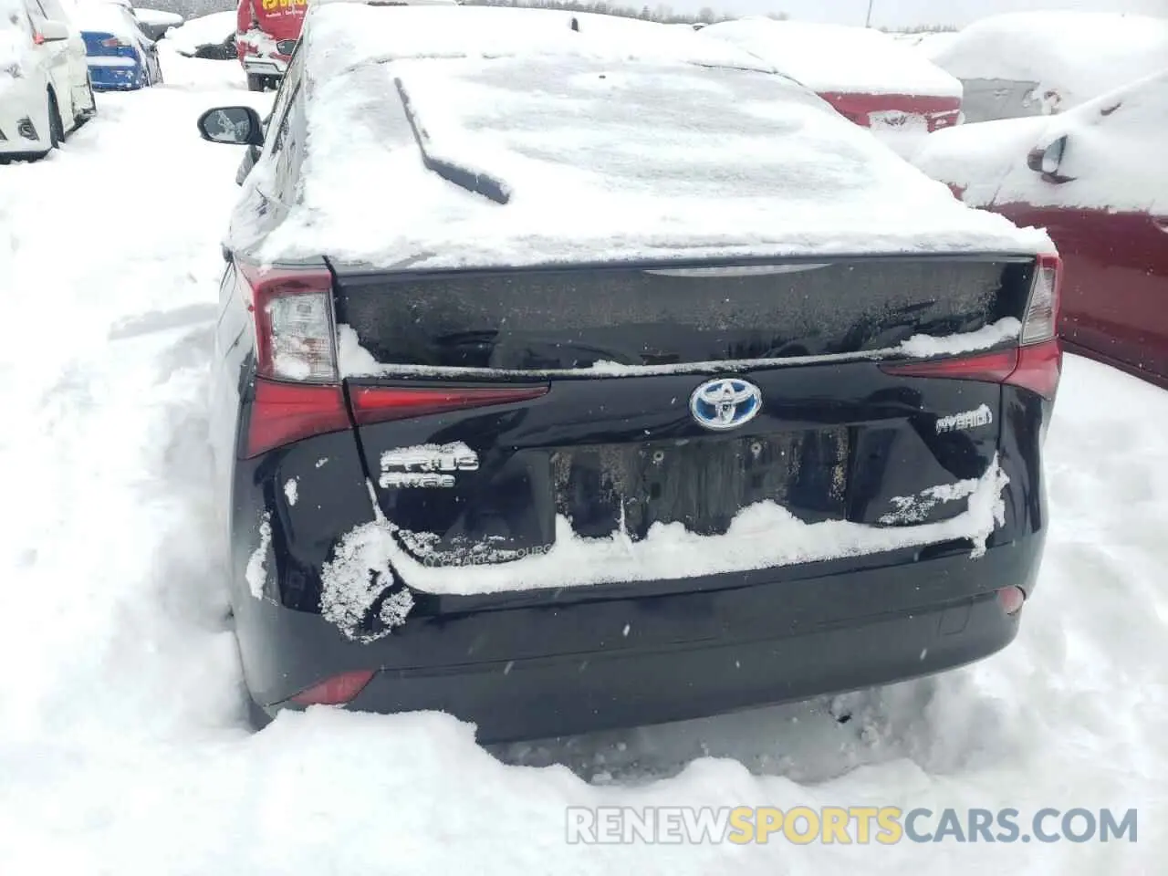 6 Photograph of a damaged car JTDL9RFUXK3009422 TOYOTA PRIUS 2019