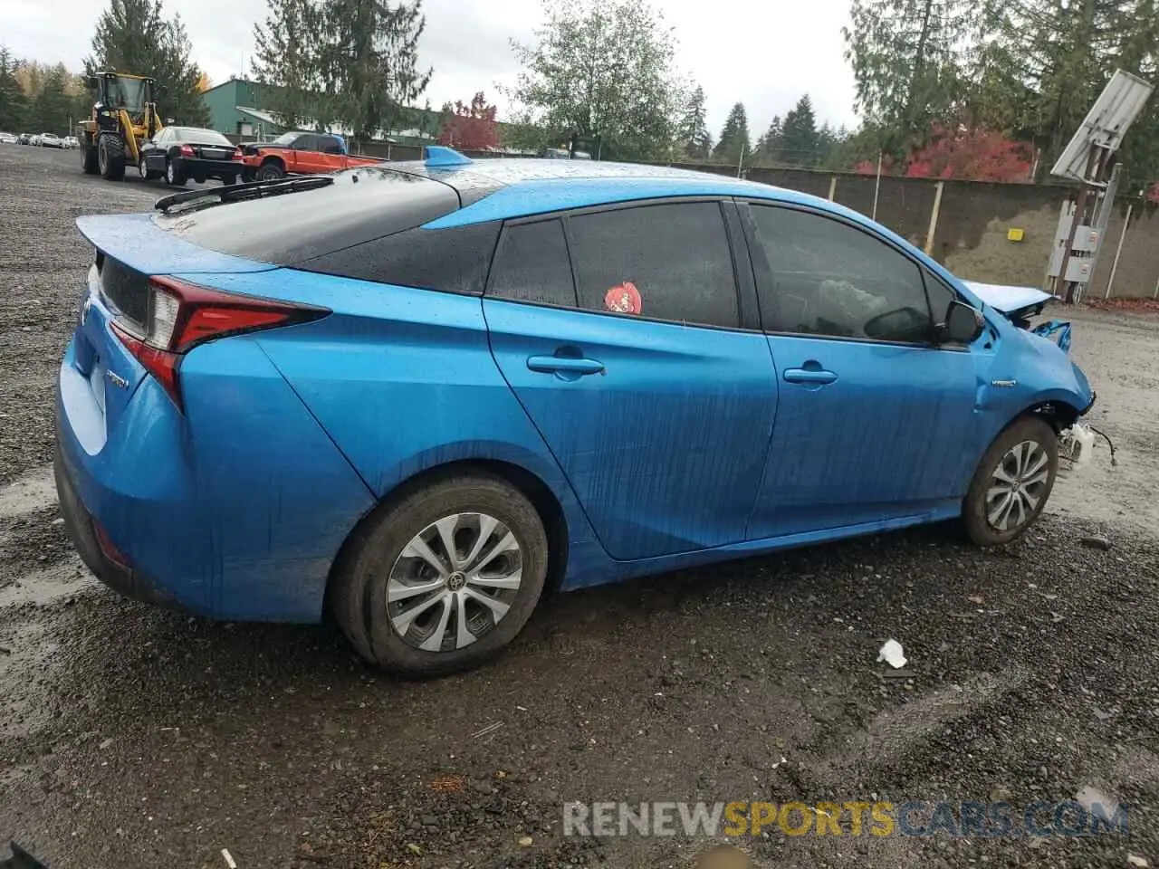 3 Photograph of a damaged car JTDL9RFUXK3012661 TOYOTA PRIUS 2019