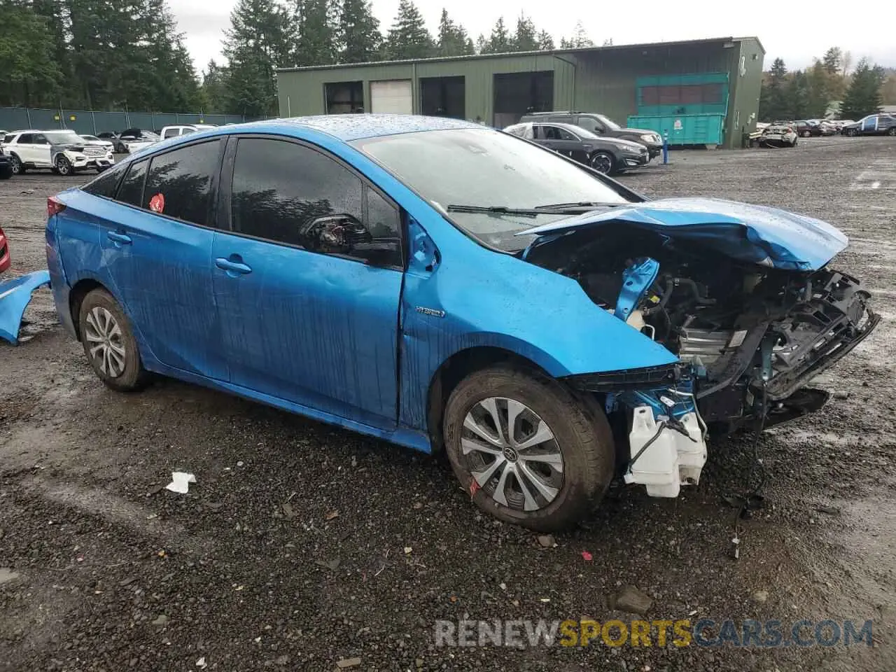 4 Photograph of a damaged car JTDL9RFUXK3012661 TOYOTA PRIUS 2019