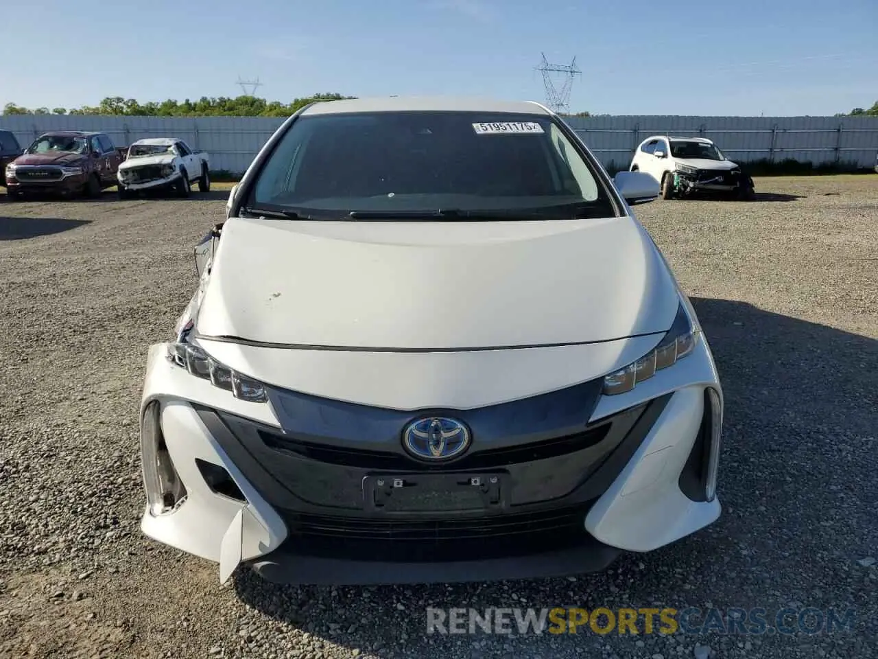5 Photograph of a damaged car JTDKARFP0L3137604 TOYOTA PRIUS 2020