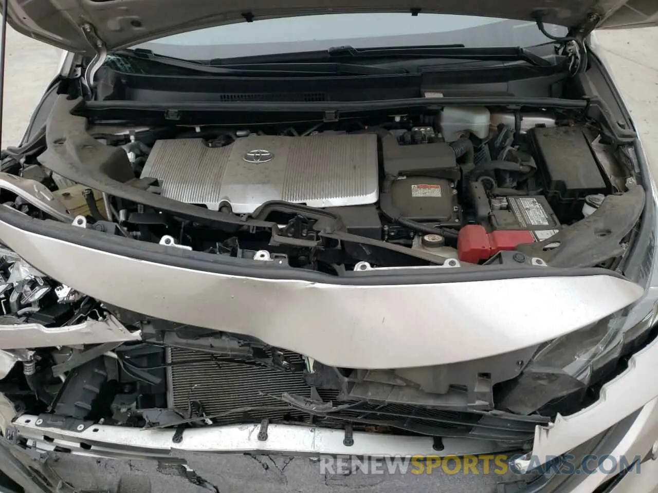 11 Photograph of a damaged car JTDKARFP0L3139790 TOYOTA PRIUS 2020