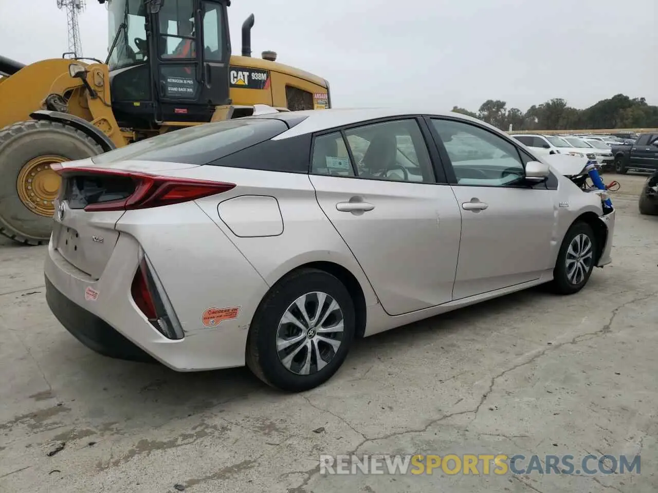 3 Photograph of a damaged car JTDKARFP0L3139790 TOYOTA PRIUS 2020