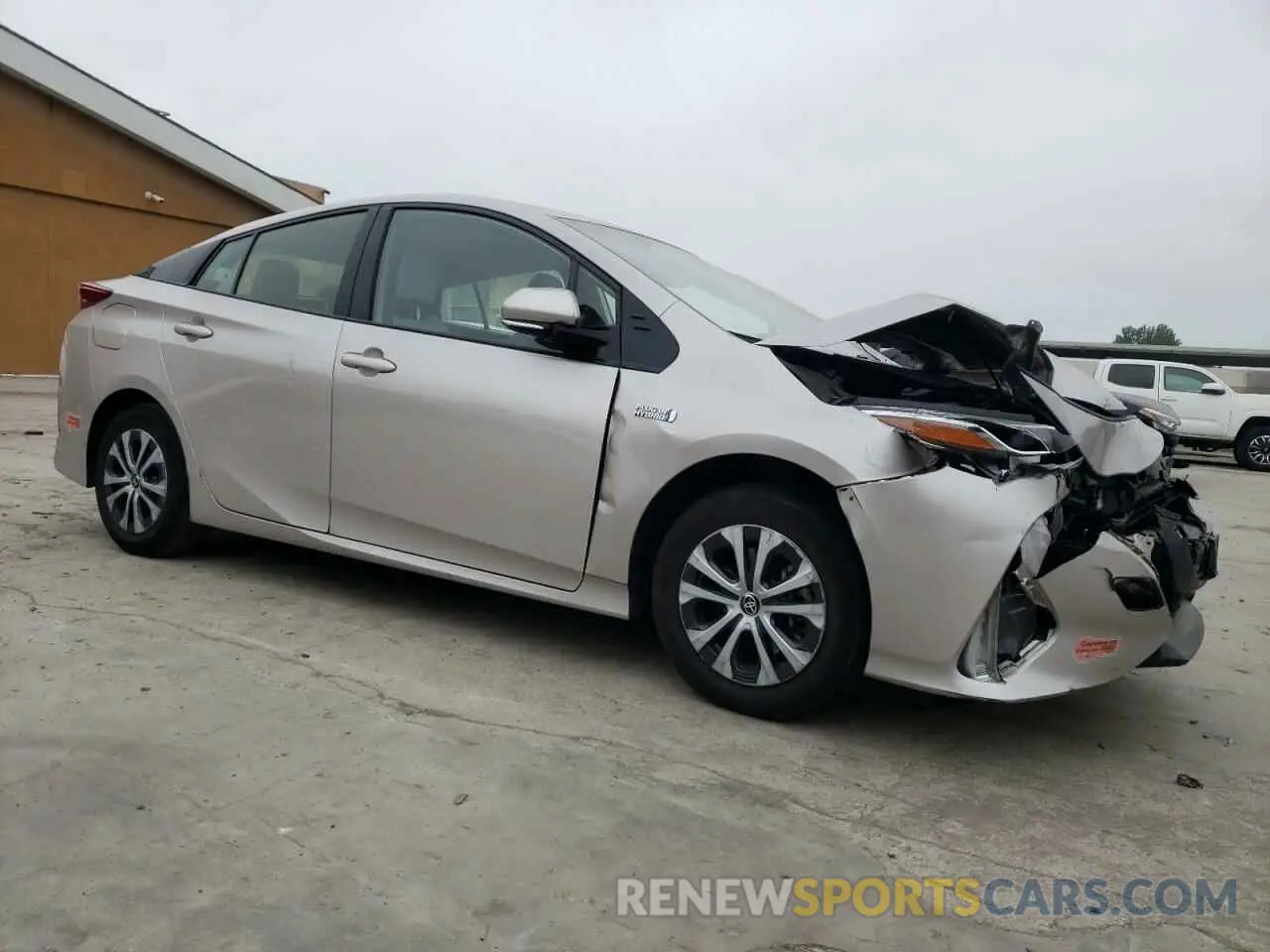 4 Photograph of a damaged car JTDKARFP0L3139790 TOYOTA PRIUS 2020