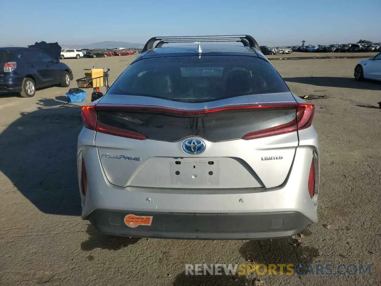 6 Photograph of a damaged car JTDKARFP0L3141782 TOYOTA PRIUS 2020