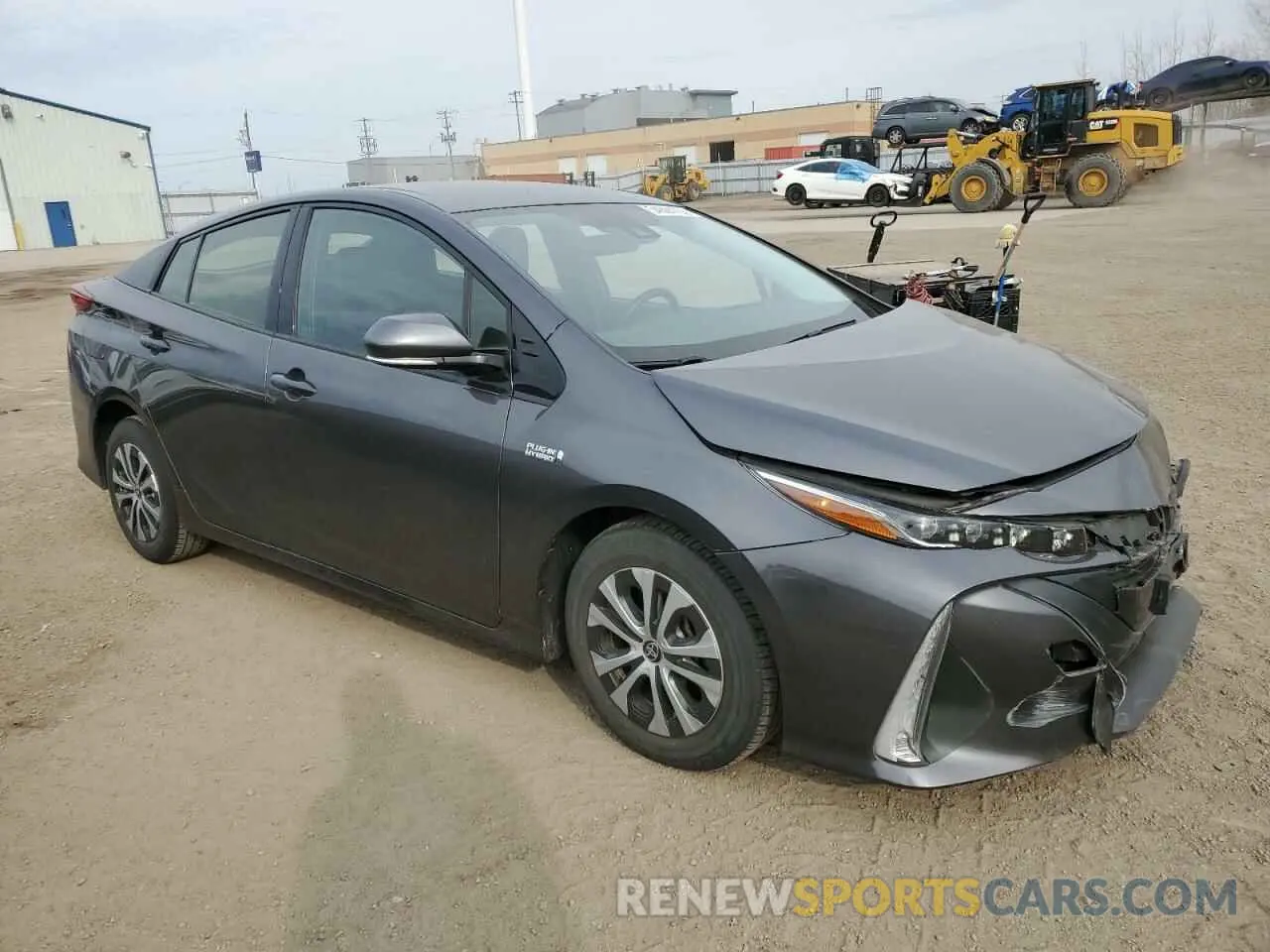 4 Photograph of a damaged car JTDKARFP0L3151485 TOYOTA PRIUS 2020