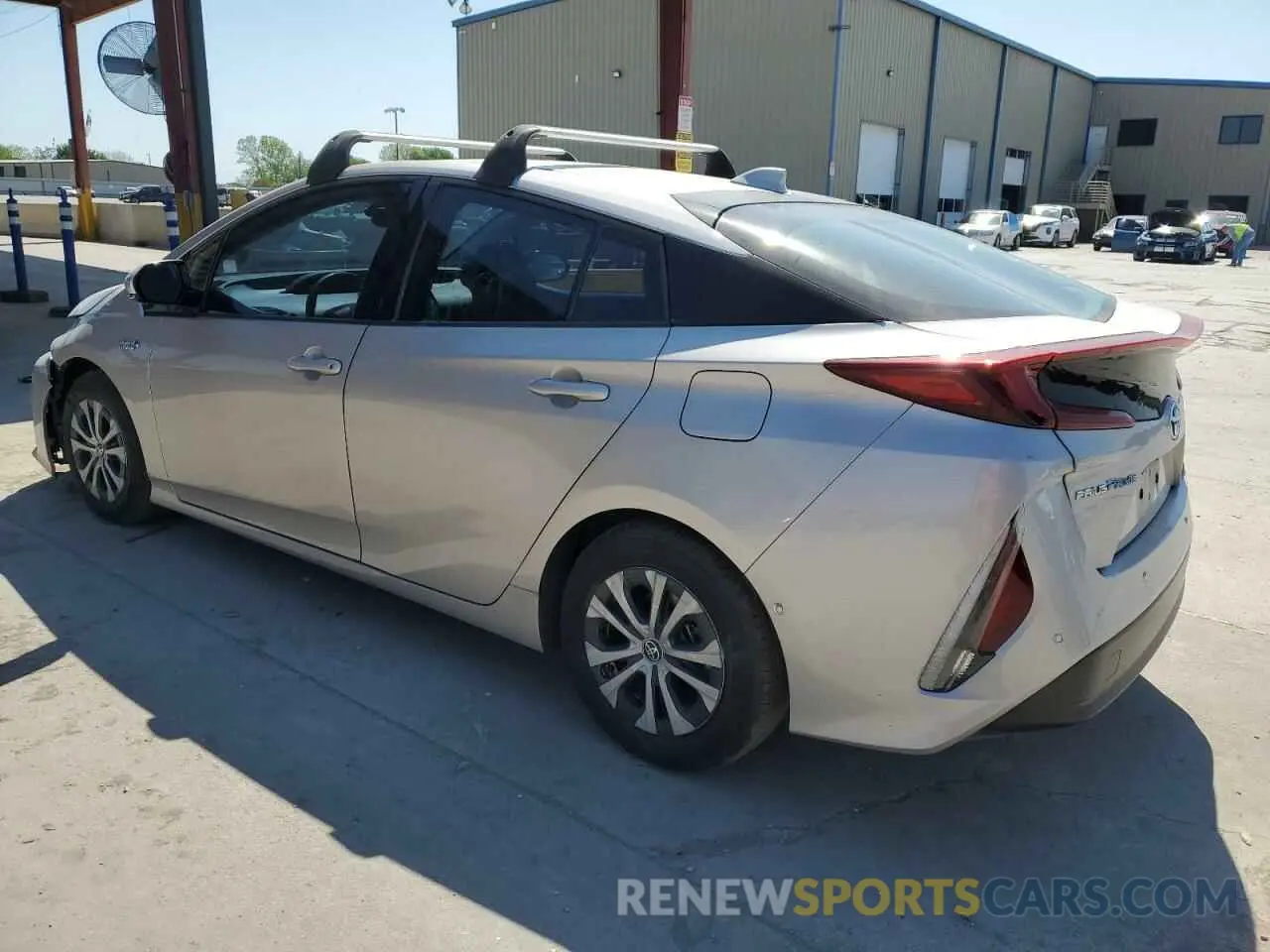 2 Photograph of a damaged car JTDKARFP0L3153107 TOYOTA PRIUS 2020