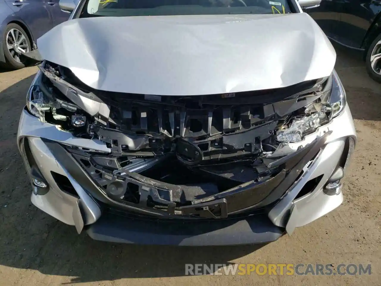 9 Photograph of a damaged car JTDKARFP0L3159649 TOYOTA PRIUS 2020