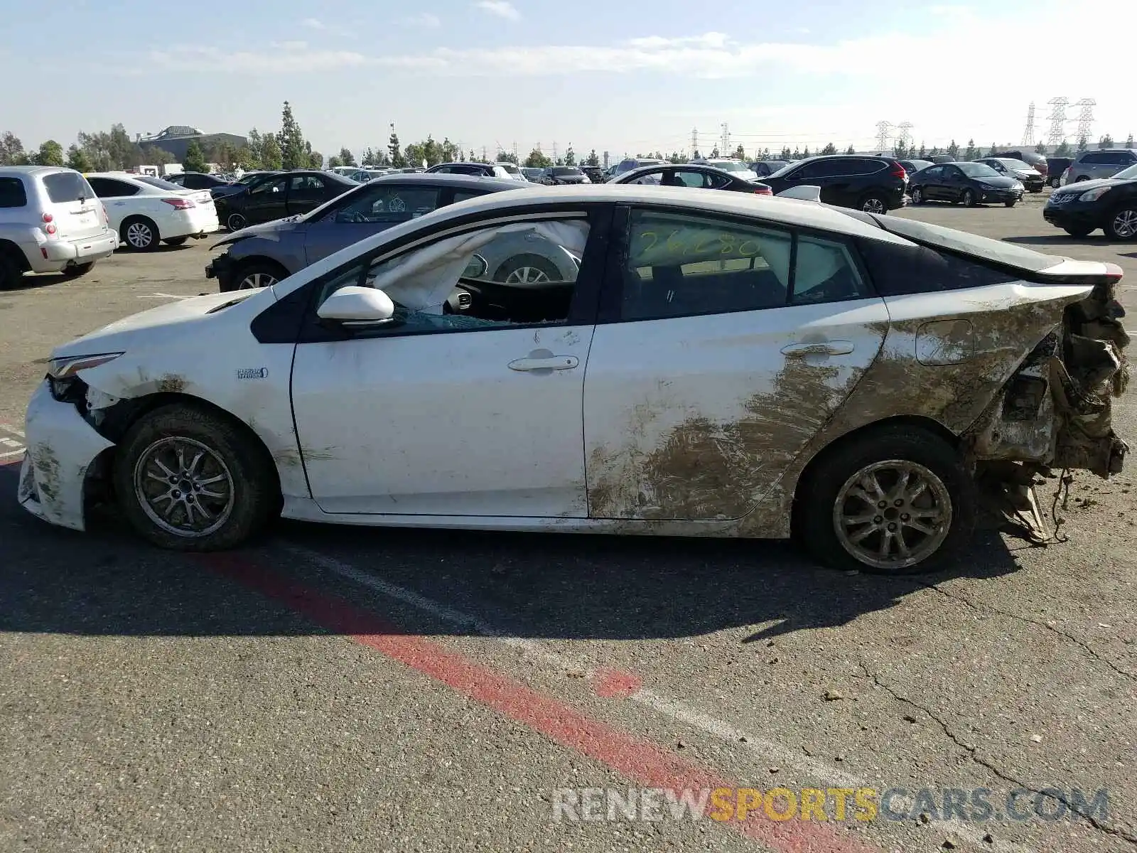 9 Photograph of a damaged car JTDKARFP1L3143234 TOYOTA PRIUS 2020