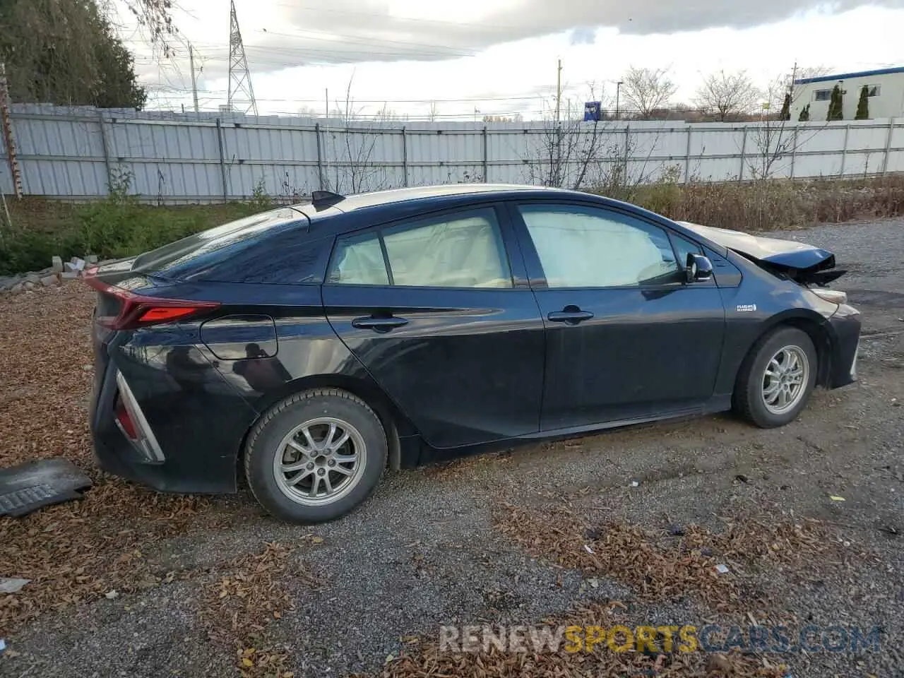 3 Photograph of a damaged car JTDKARFP1L3151415 TOYOTA PRIUS 2020