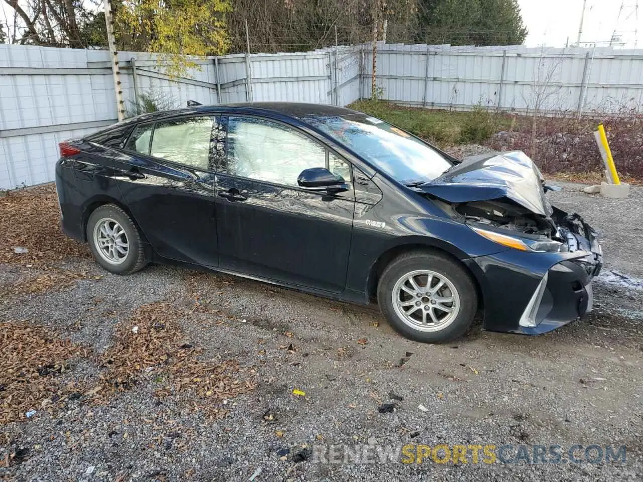 4 Photograph of a damaged car JTDKARFP1L3151415 TOYOTA PRIUS 2020