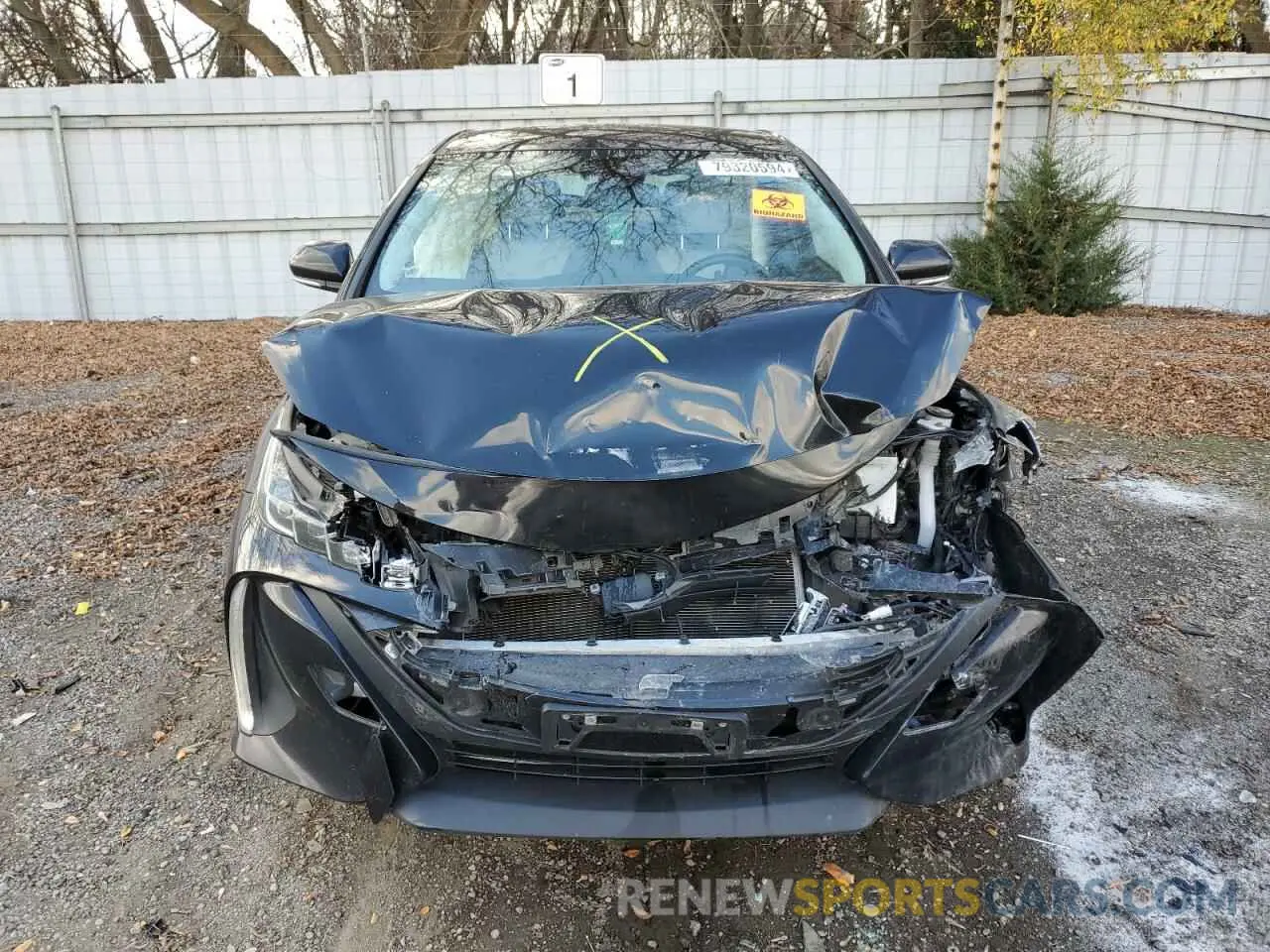 5 Photograph of a damaged car JTDKARFP1L3151415 TOYOTA PRIUS 2020