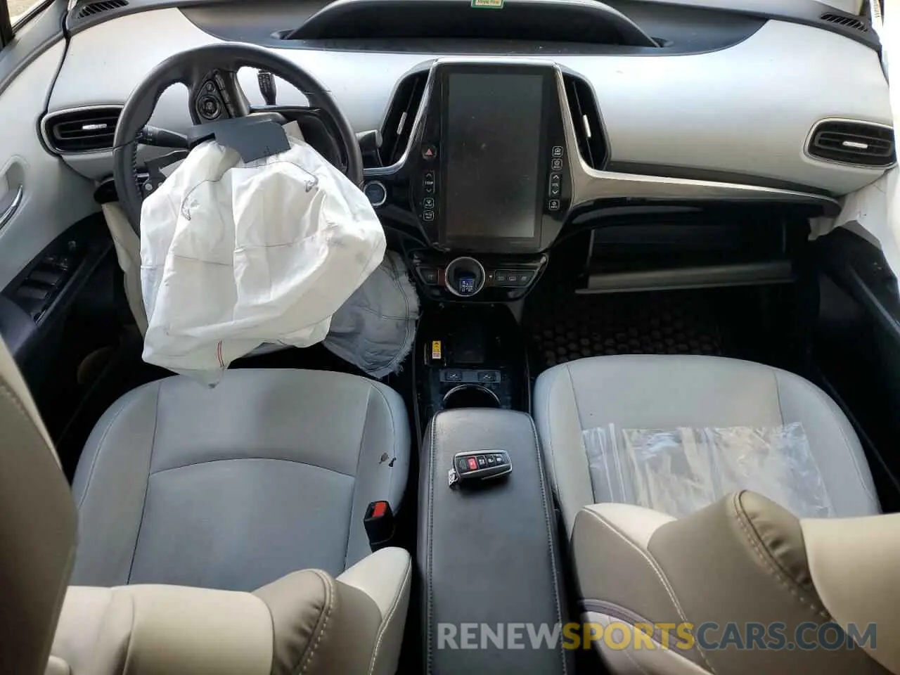 8 Photograph of a damaged car JTDKARFP1L3151415 TOYOTA PRIUS 2020