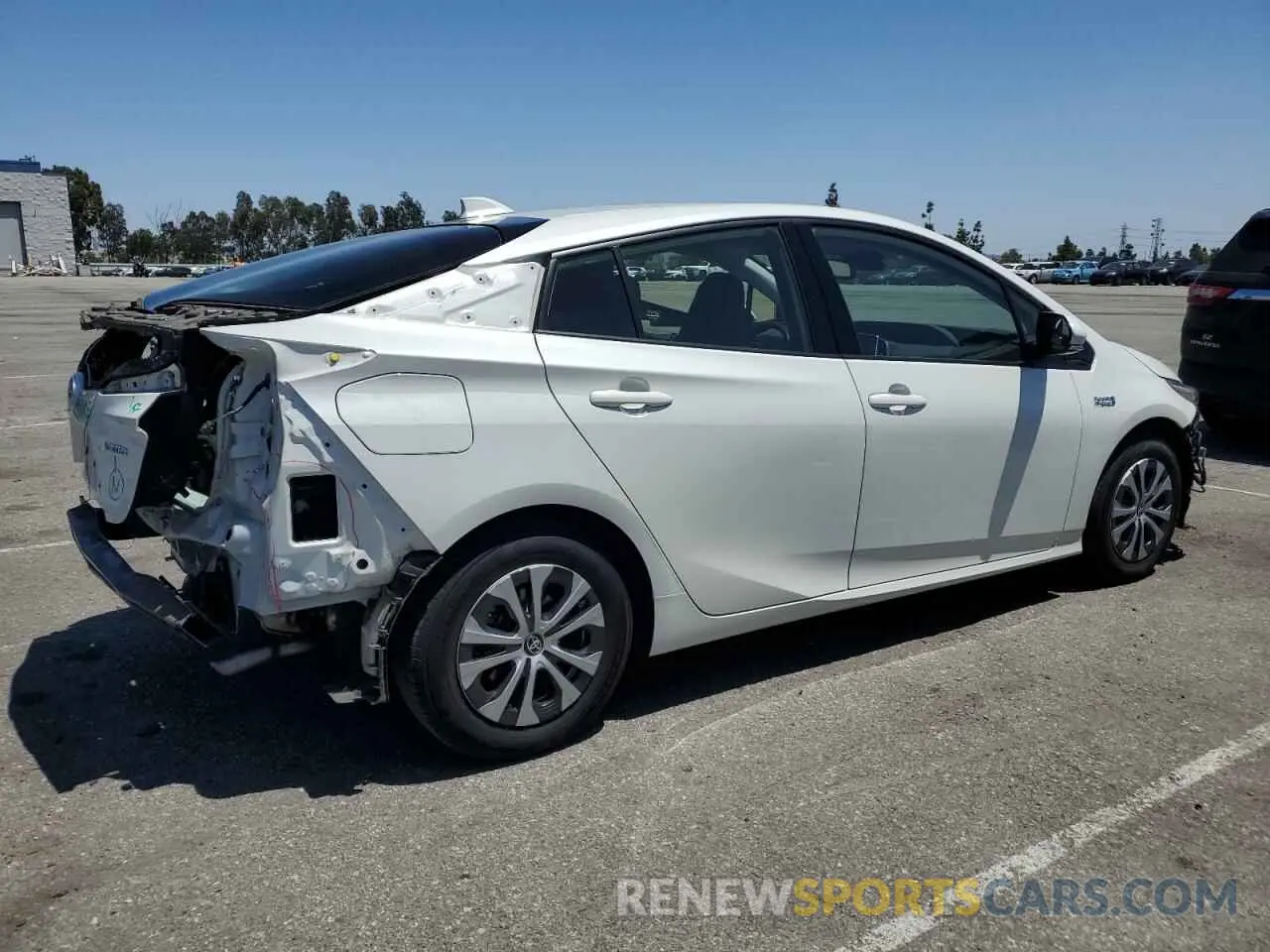 3 Photograph of a damaged car JTDKARFP1L3153889 TOYOTA PRIUS 2020