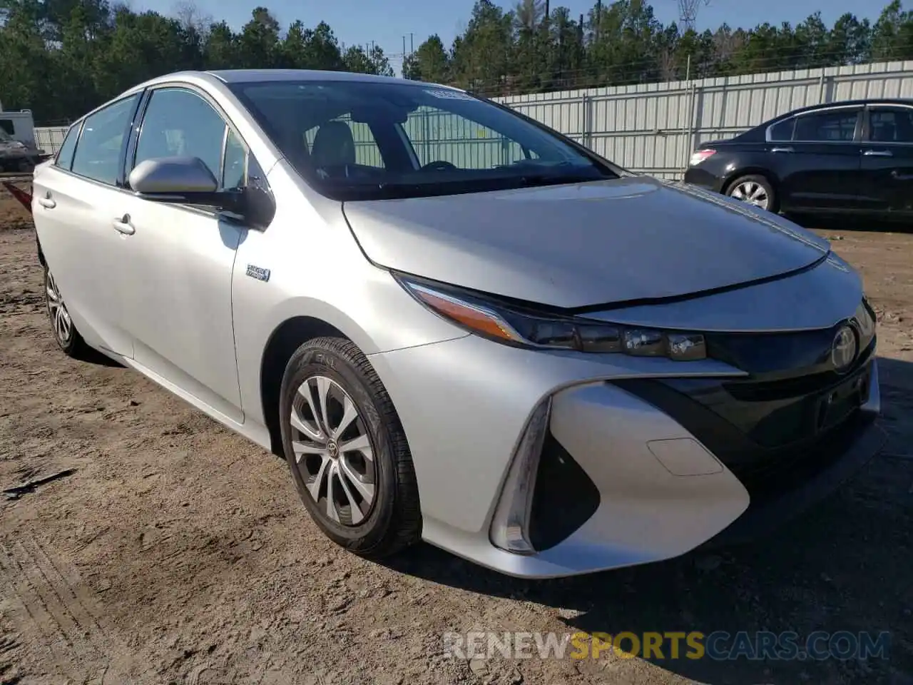 1 Photograph of a damaged car JTDKARFP1L3161099 TOYOTA PRIUS 2020