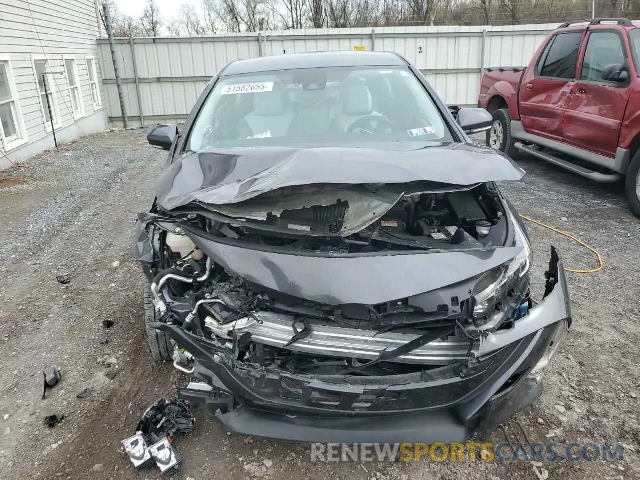 5 Photograph of a damaged car JTDKARFP2L3133408 TOYOTA PRIUS 2020