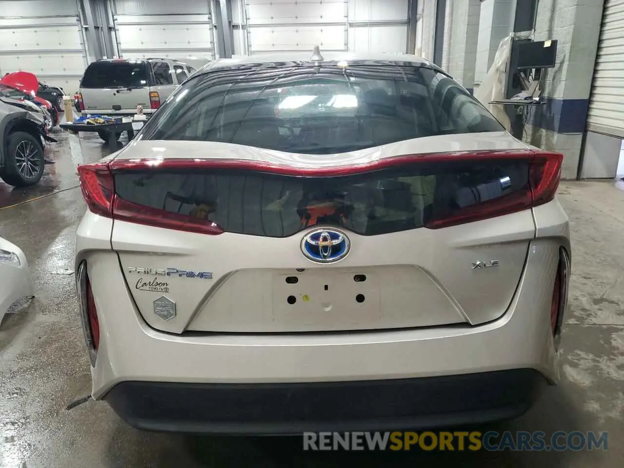 6 Photograph of a damaged car JTDKARFP2L3134042 TOYOTA PRIUS 2020