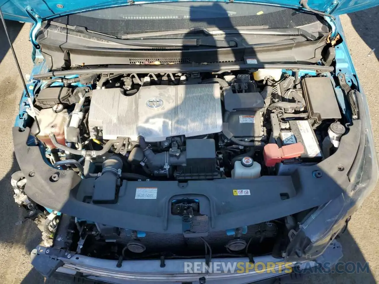 11 Photograph of a damaged car JTDKARFP2L3135790 TOYOTA PRIUS 2020