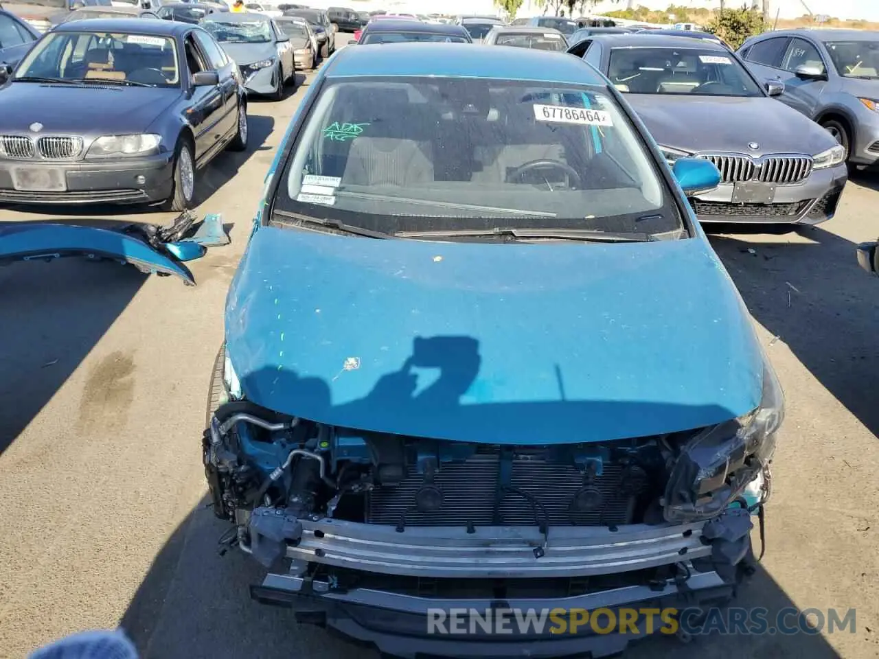 5 Photograph of a damaged car JTDKARFP2L3135790 TOYOTA PRIUS 2020