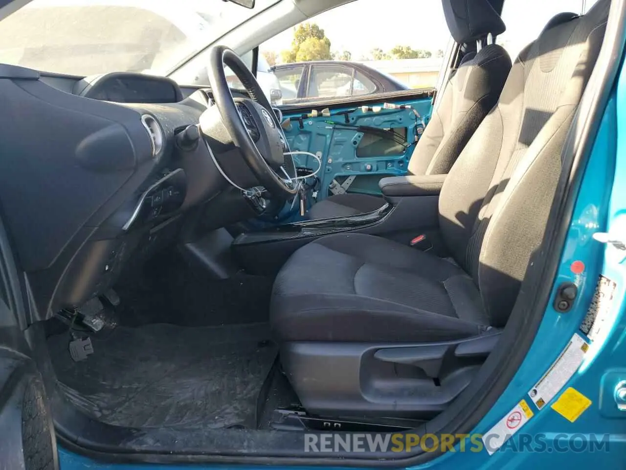 7 Photograph of a damaged car JTDKARFP2L3135790 TOYOTA PRIUS 2020