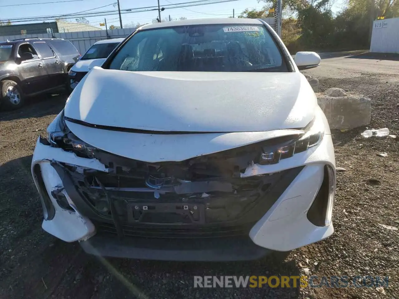 5 Photograph of a damaged car JTDKARFP2L3138656 TOYOTA PRIUS 2020