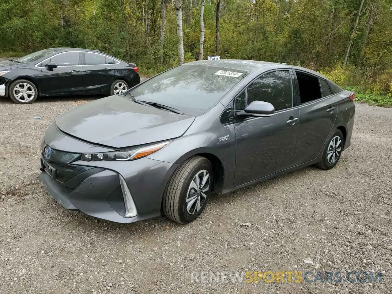 1 Photograph of a damaged car JTDKARFP2L3139404 TOYOTA PRIUS 2020