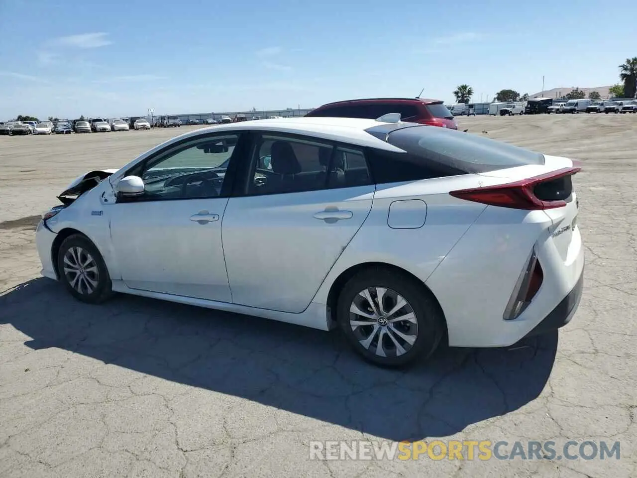 2 Photograph of a damaged car JTDKARFP2L3162861 TOYOTA PRIUS 2020