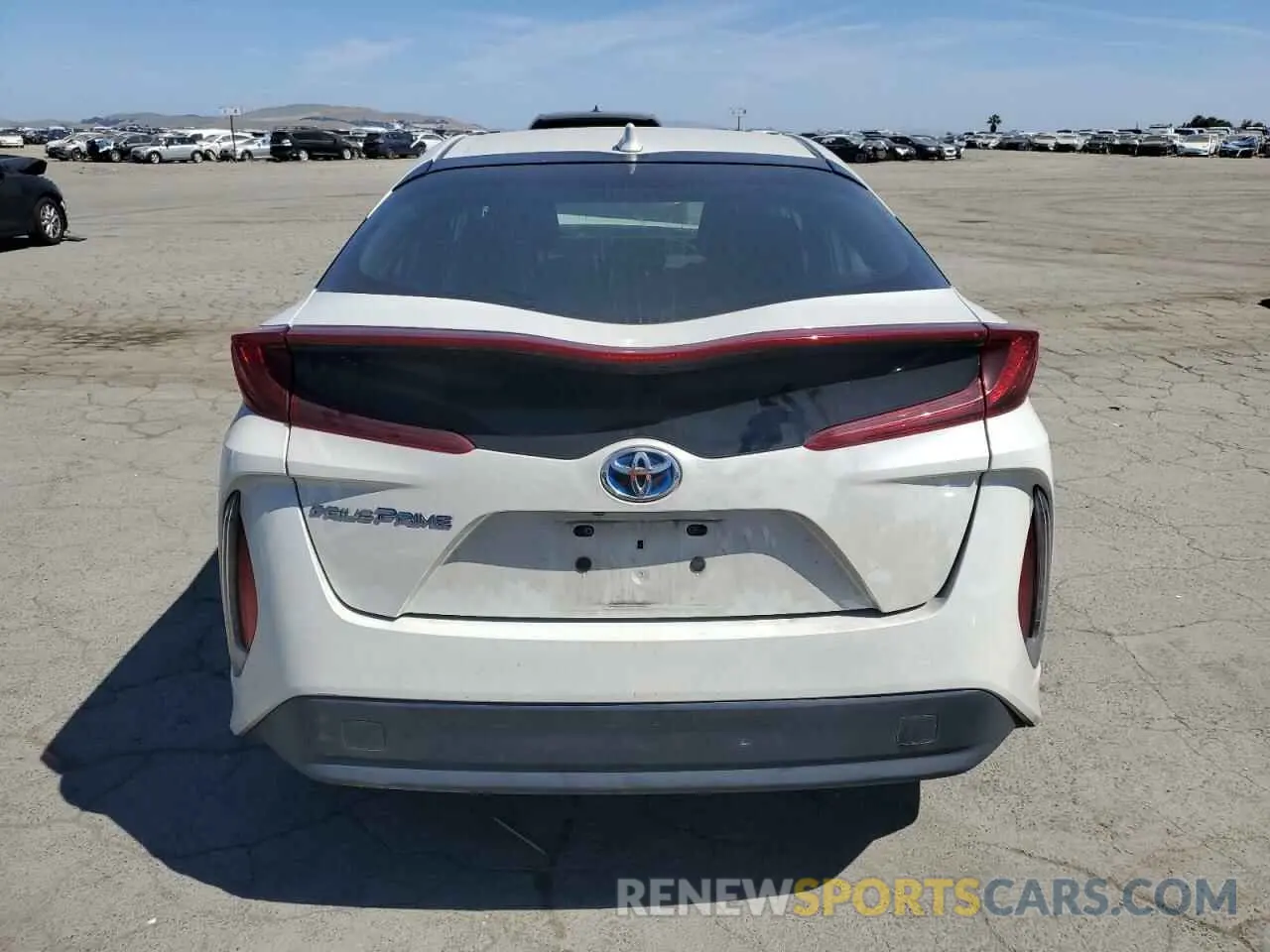 6 Photograph of a damaged car JTDKARFP2L3162861 TOYOTA PRIUS 2020