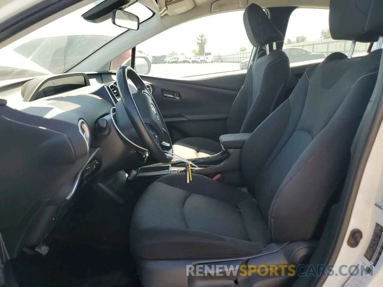 7 Photograph of a damaged car JTDKARFP2L3162861 TOYOTA PRIUS 2020