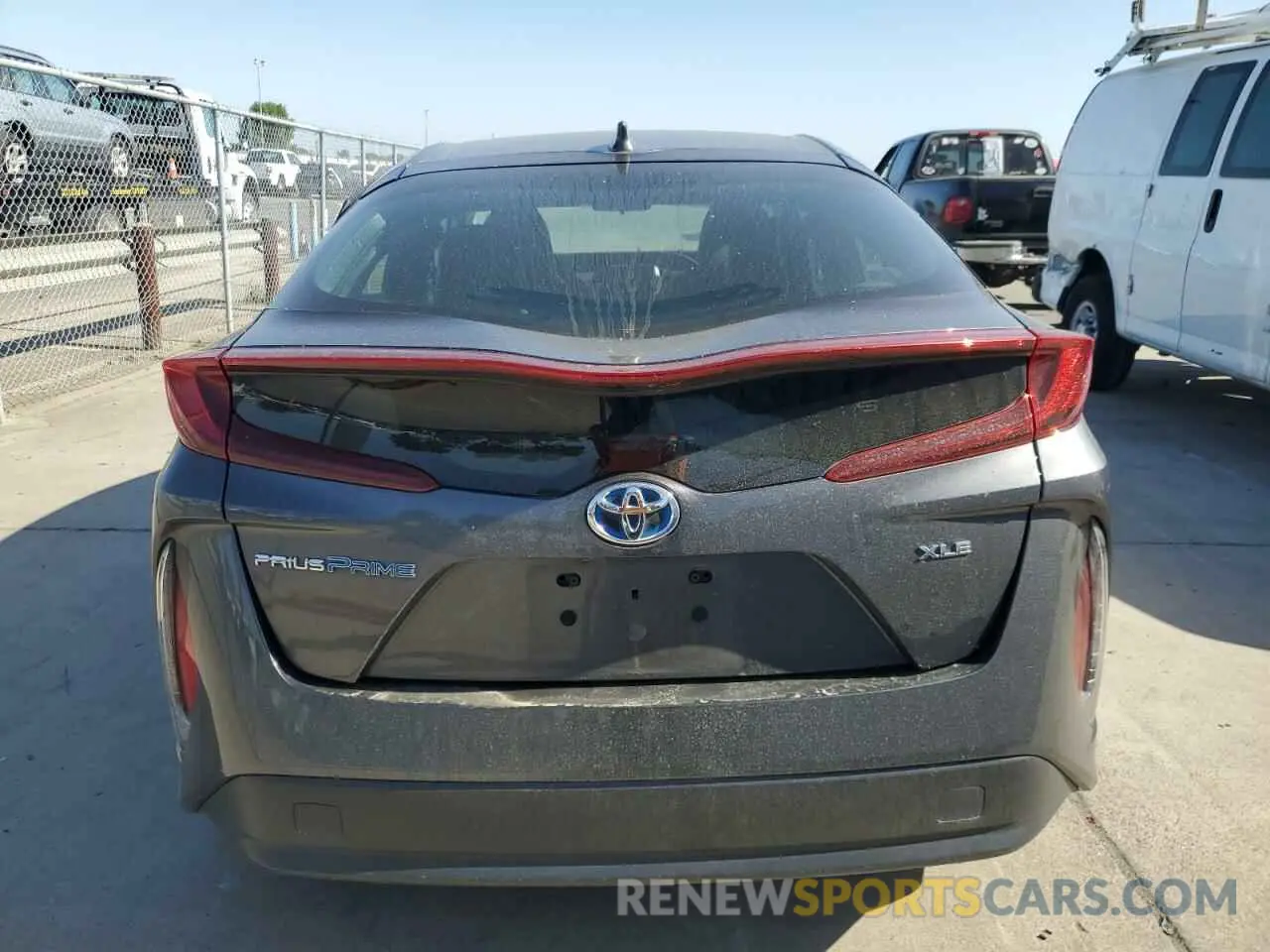 6 Photograph of a damaged car JTDKARFP3L3120926 TOYOTA PRIUS 2020