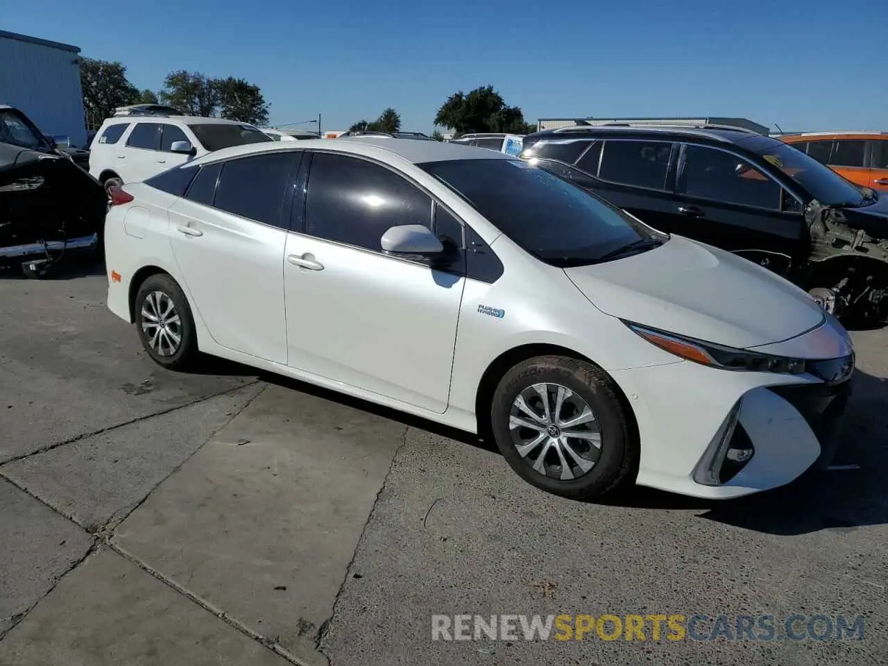 4 Photograph of a damaged car JTDKARFP3L3140500 TOYOTA PRIUS 2020