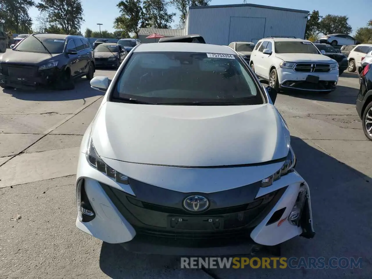 5 Photograph of a damaged car JTDKARFP3L3140500 TOYOTA PRIUS 2020