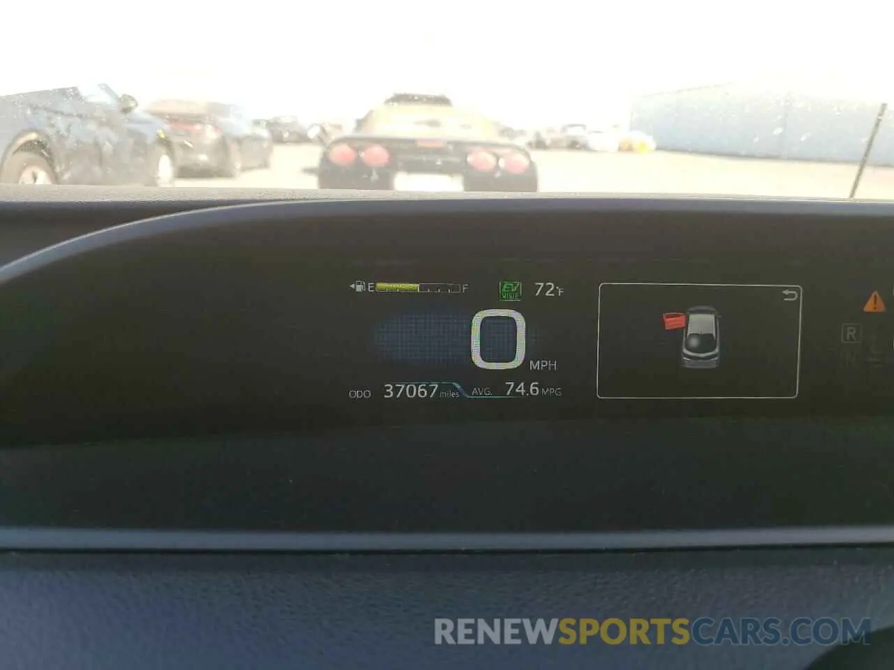 9 Photograph of a damaged car JTDKARFP3L3140500 TOYOTA PRIUS 2020