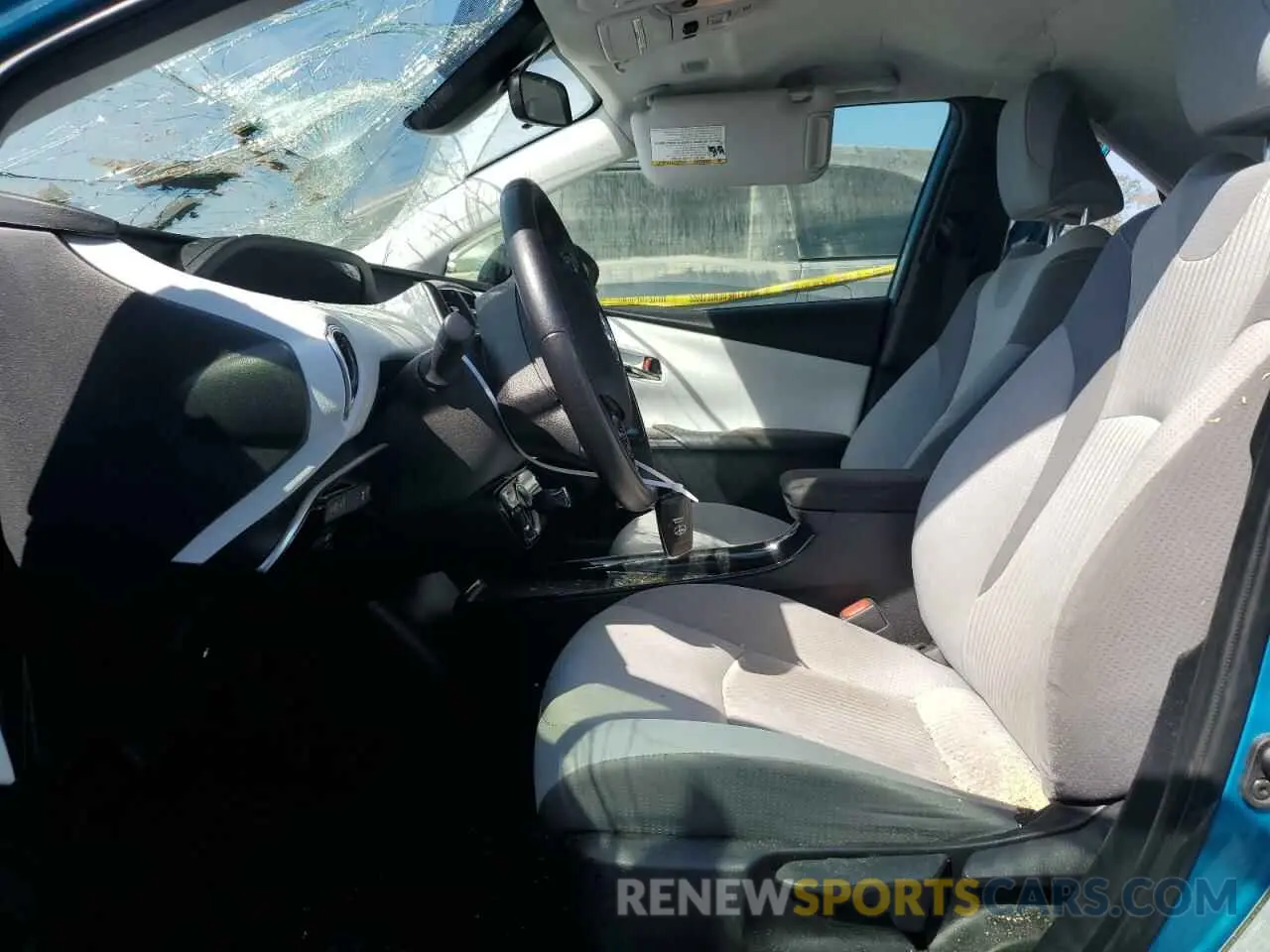 7 Photograph of a damaged car JTDKARFP3L3159788 TOYOTA PRIUS 2020