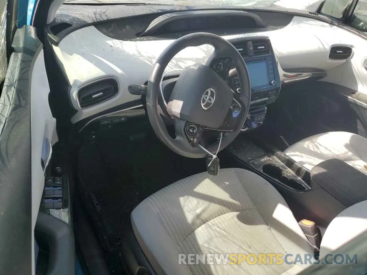 8 Photograph of a damaged car JTDKARFP3L3159788 TOYOTA PRIUS 2020