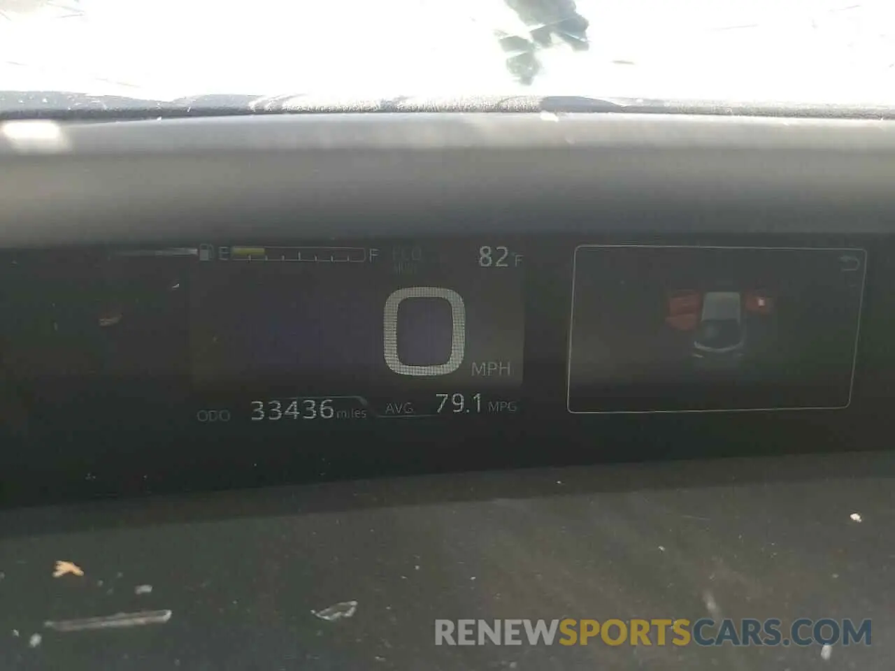 9 Photograph of a damaged car JTDKARFP3L3159788 TOYOTA PRIUS 2020