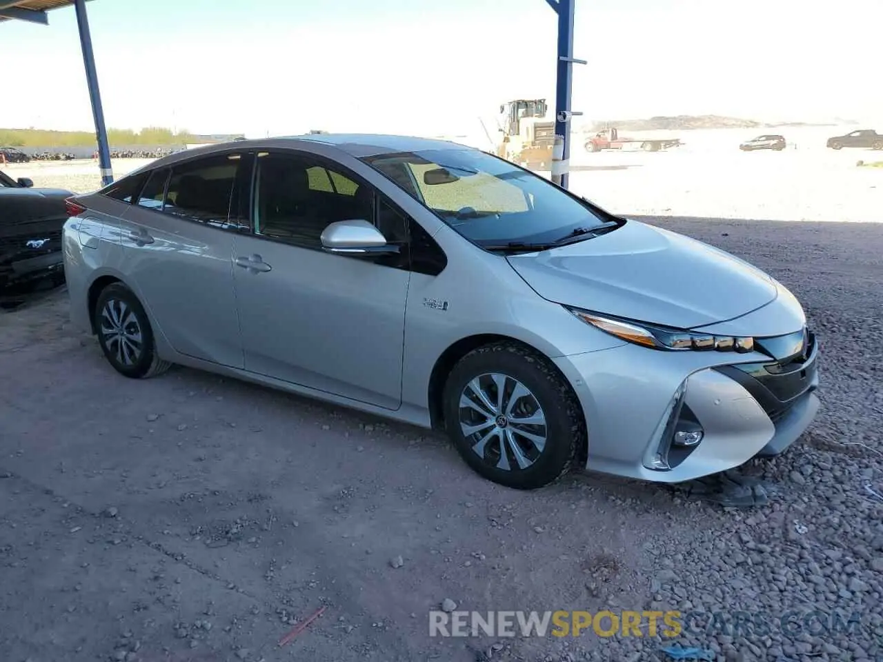 4 Photograph of a damaged car JTDKARFP4L3126735 TOYOTA PRIUS 2020