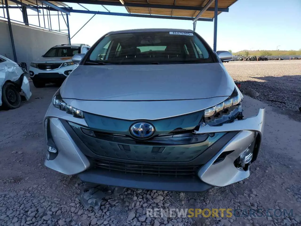 5 Photograph of a damaged car JTDKARFP4L3126735 TOYOTA PRIUS 2020