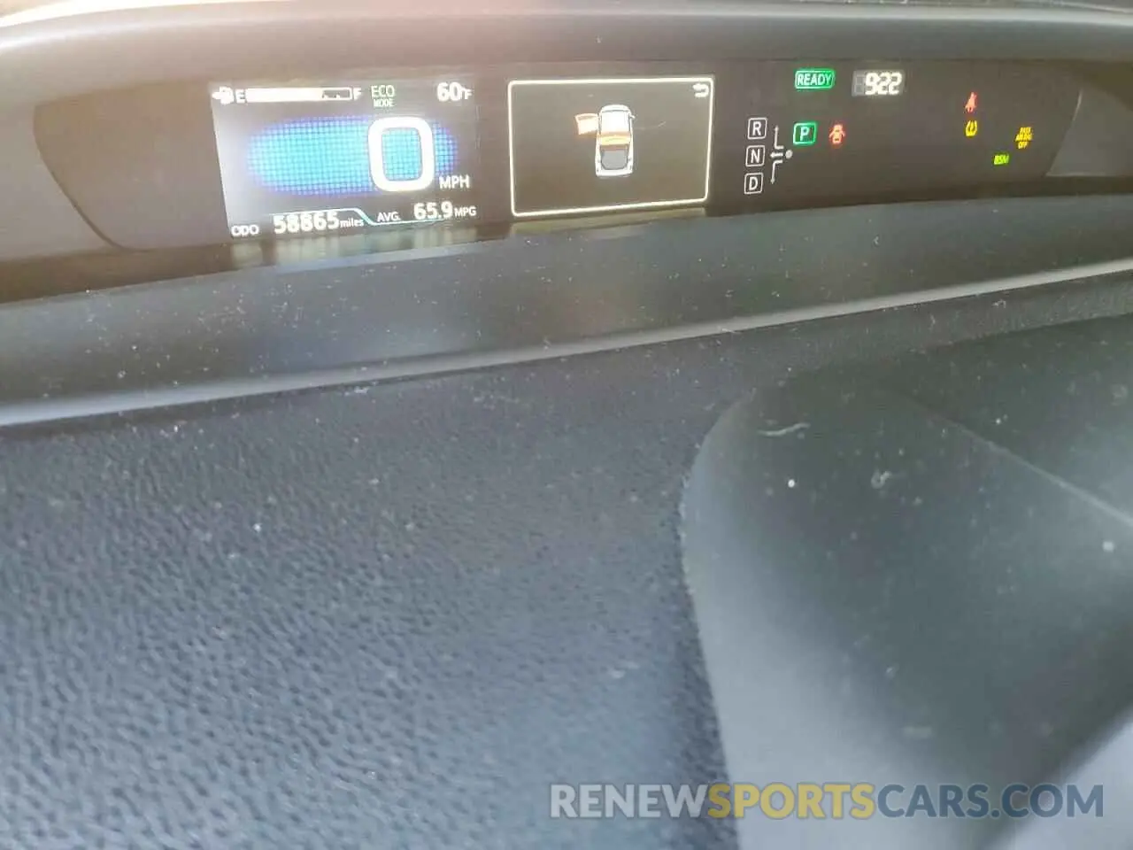 9 Photograph of a damaged car JTDKARFP4L3126735 TOYOTA PRIUS 2020